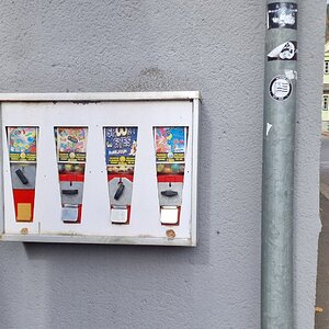 Kaugummiautomaten in St. Lorenzen im Mürztal