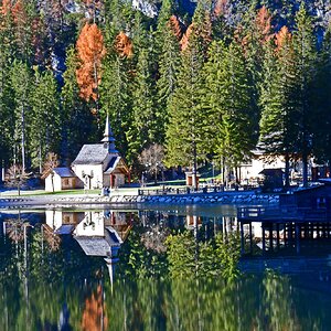 Medium 'Kapelle Pragser Wildsee' in der Kategorie 'Südtirol'