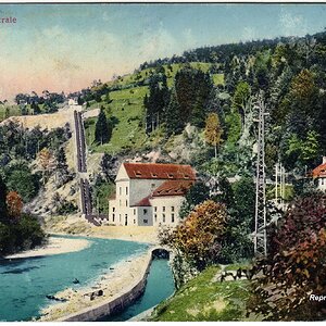 Speicherkraftwerk Wiestal, Zentralgebäude um 1913