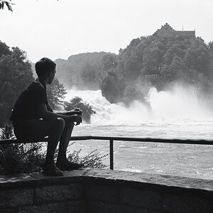 Rheinfall - beeindruckend war das für mich -