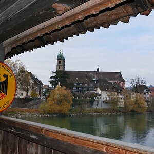 Blick vom Rhein