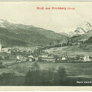 Kirchberg in Tirol um 1907