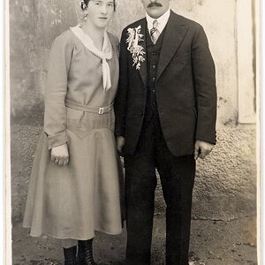 Hochzeitspaar 1930