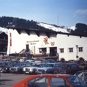 Hahnenkammbahn in den 1970er Jahren