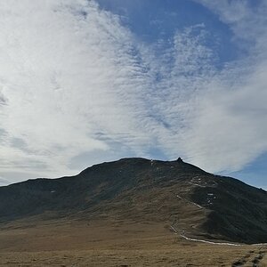 Blick zum Zirbitzkogel (2396 m)