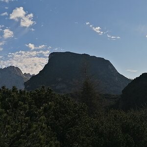 Blick zurück zur Frauenmauer (1827 m)