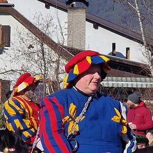 Einer der Herolde - Telfer Schleicherlaufen