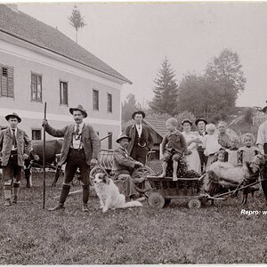 Bauernfamilie Porträt Oberösterreich