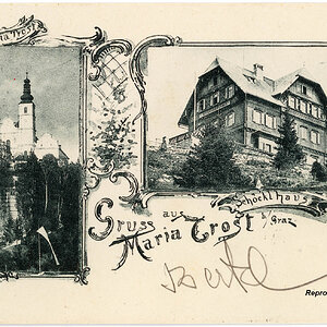 Ansichtskarte Mariatrost bei Graz im Jahr 1899