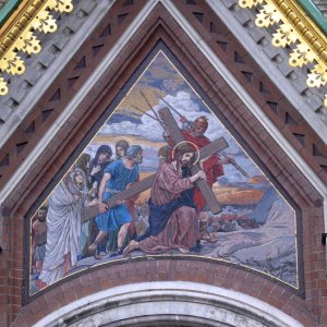 Auferstehungskirche in Sankt Petersburg (Detail)