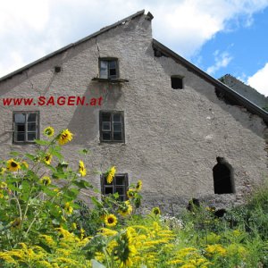 Altes Bauernhaus in Laas, Vinschgau