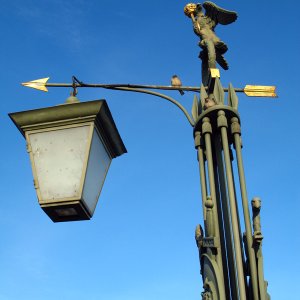 Adler - Schmuck einer Brücke in Sankt-Petersburg