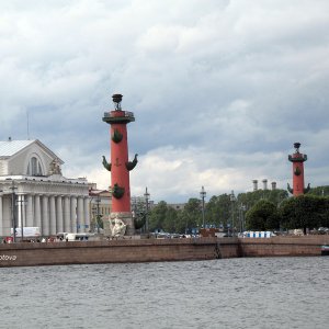 Strelka der Wasiljewskij-Insel