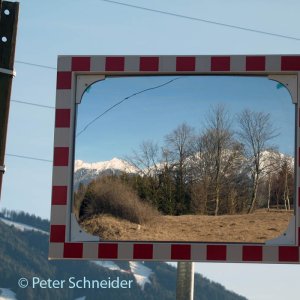 Landschaft im Spiegel