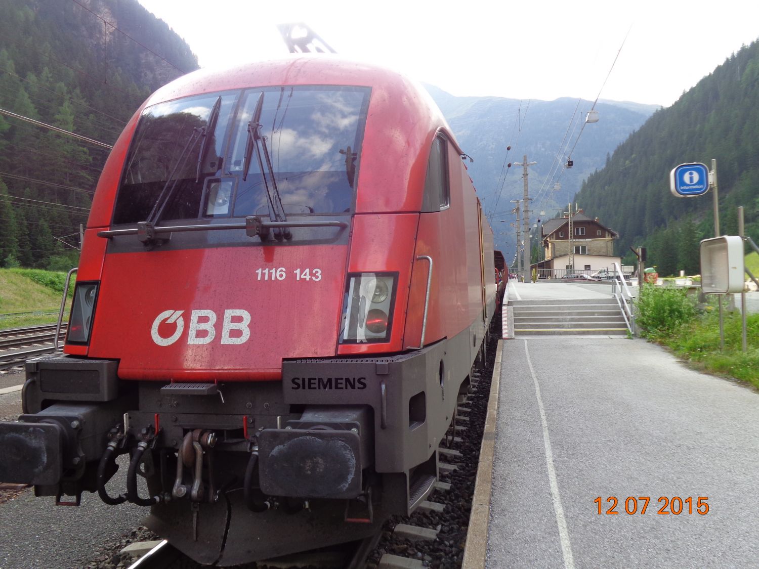 ÖBB 1116 Taurus in Böckstein