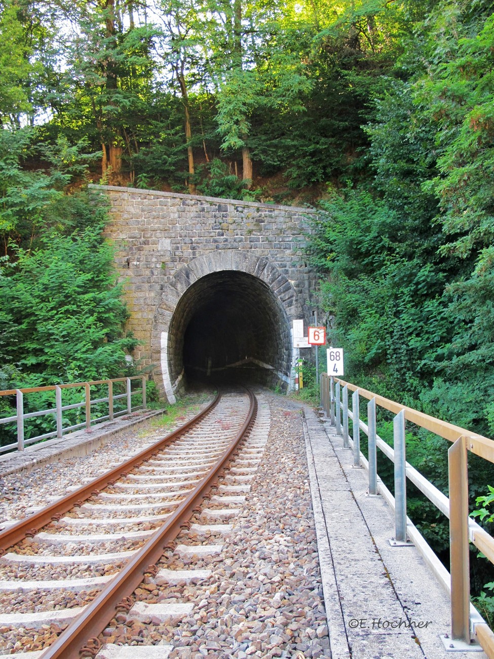 Östliches Tunnelportal