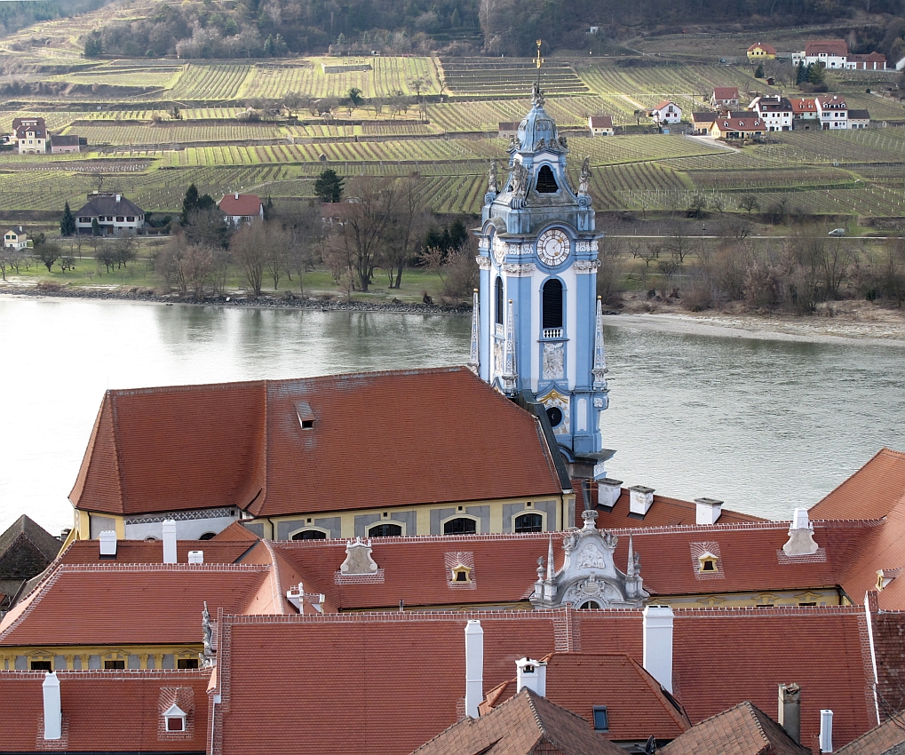 über den Dächern von Dürnstein