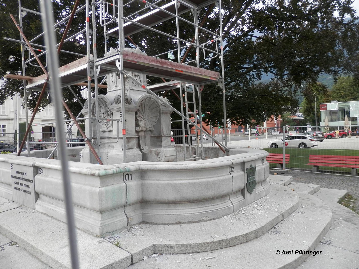 Abbau Leopoldsbrunnen Innsbruck