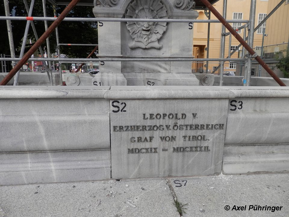 Abbau Leopoldsbrunnen Innsbruck