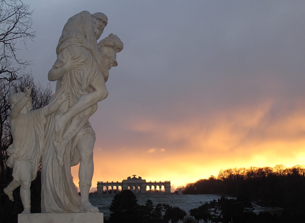 Abendstimmung im Schlosspark