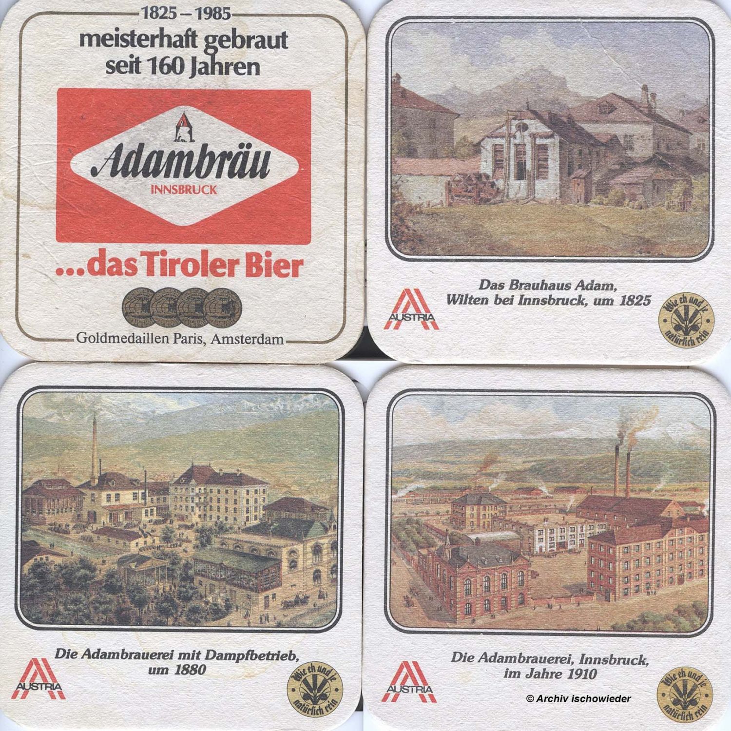 Adambräu Bierdeckel