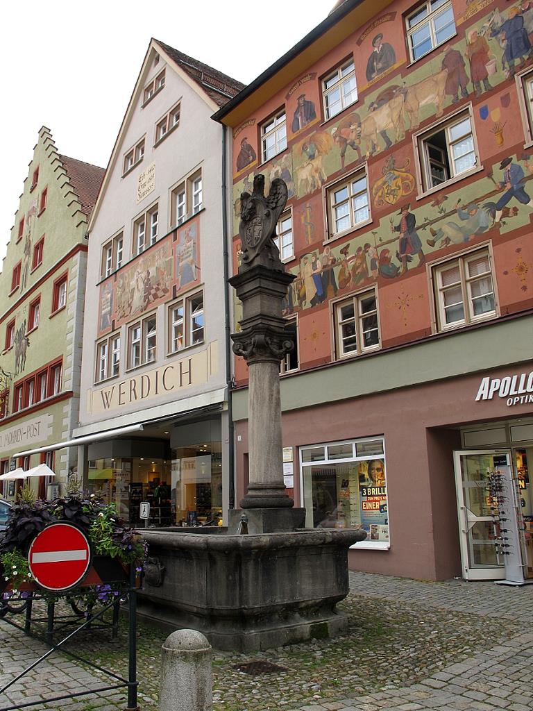 Adler-Brunnen in Wangen