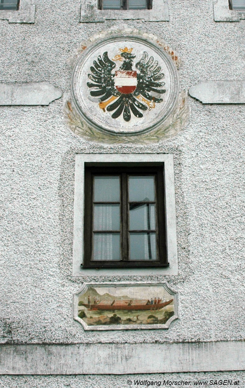 Adler, Salztrauner auf Klauswärterhaus