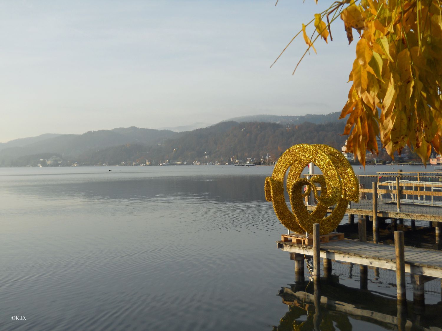 Adventschmuck in Pörtschach am Wörthersee