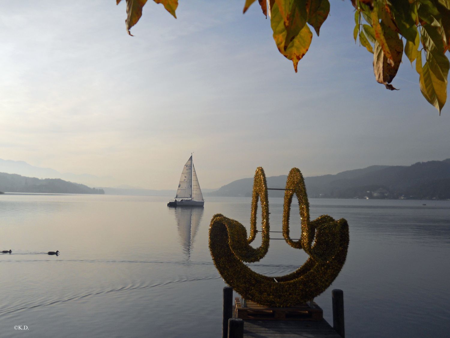 Adventschmuck in Pörtschach am Wörthersee