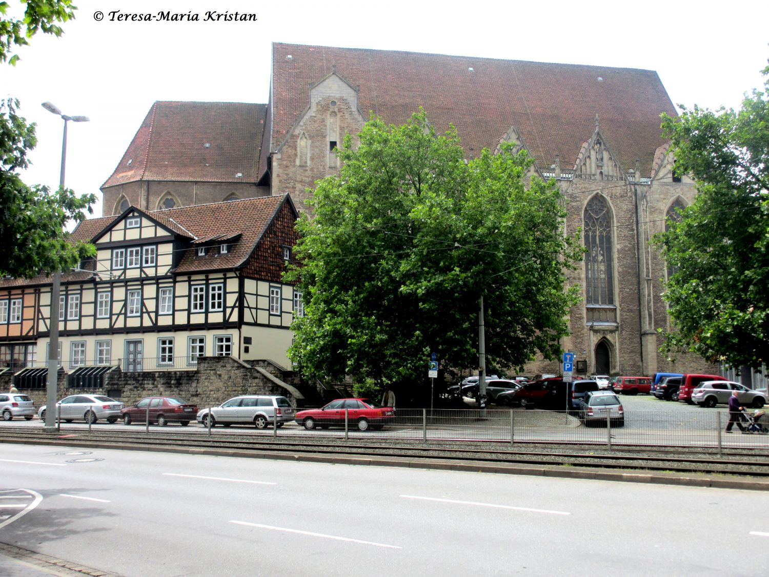 Aegidienkirche mit Ägidienmarkt, Braunschweig