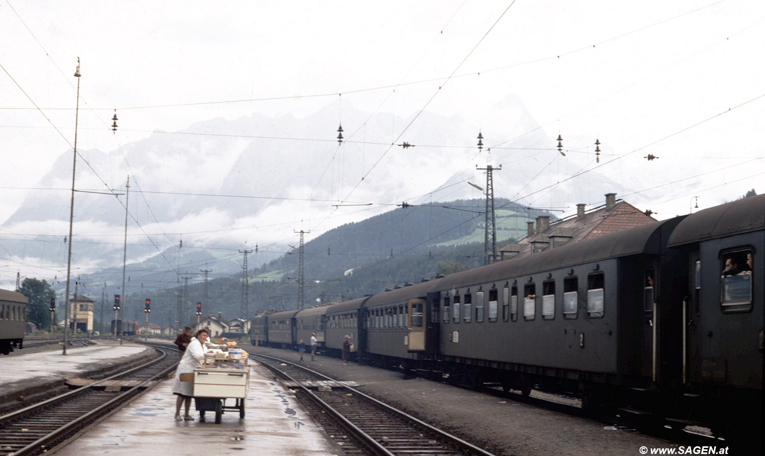 Alltagsszene Bahn 1966