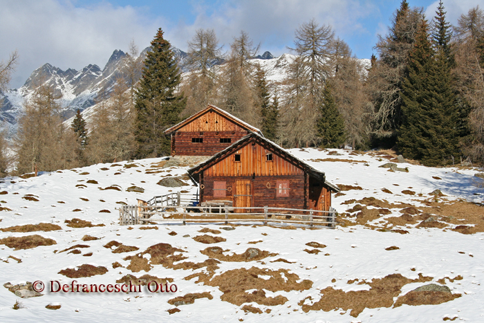 Almhütten zwischen Luggeralm und Winkler Alm