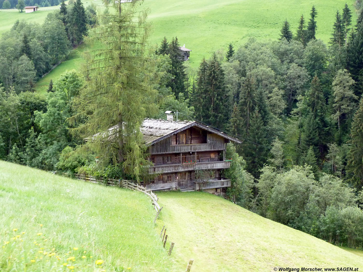 Alpbach, bäuerliches Wohnhaus