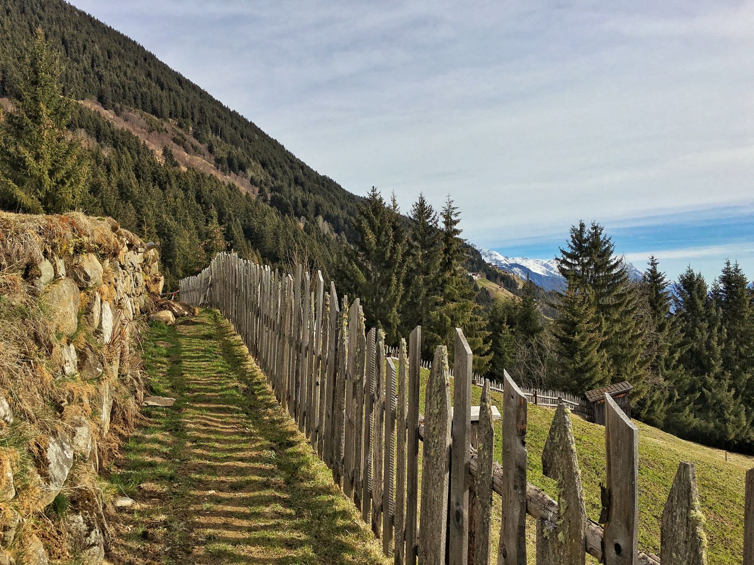 Alter Höhenweg in Gries i. Sellrain