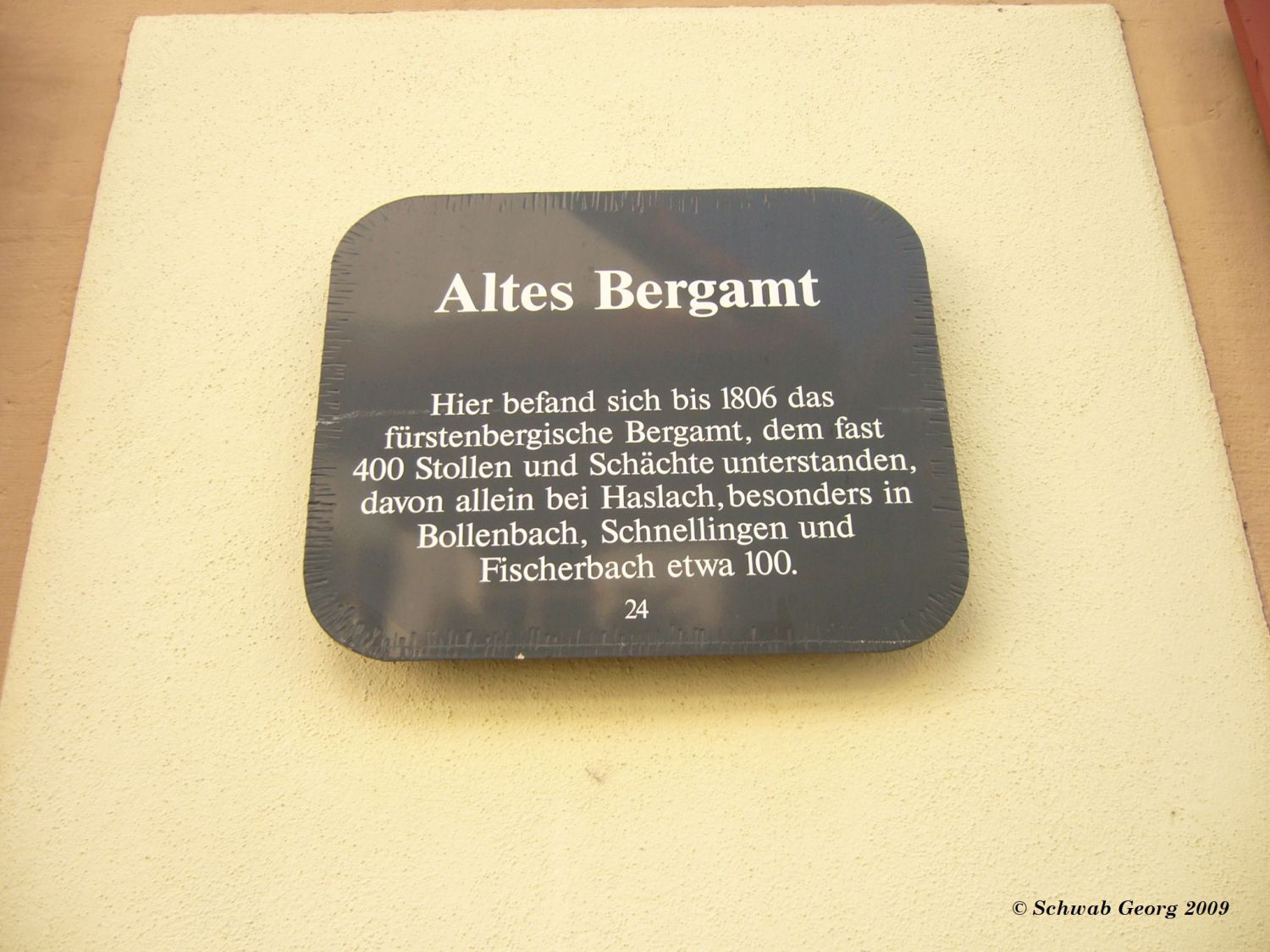 Altes Bergamt in Haslach 02