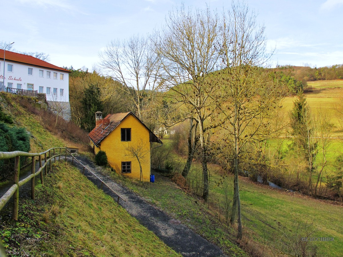 Altes Häuschen in Pöbring