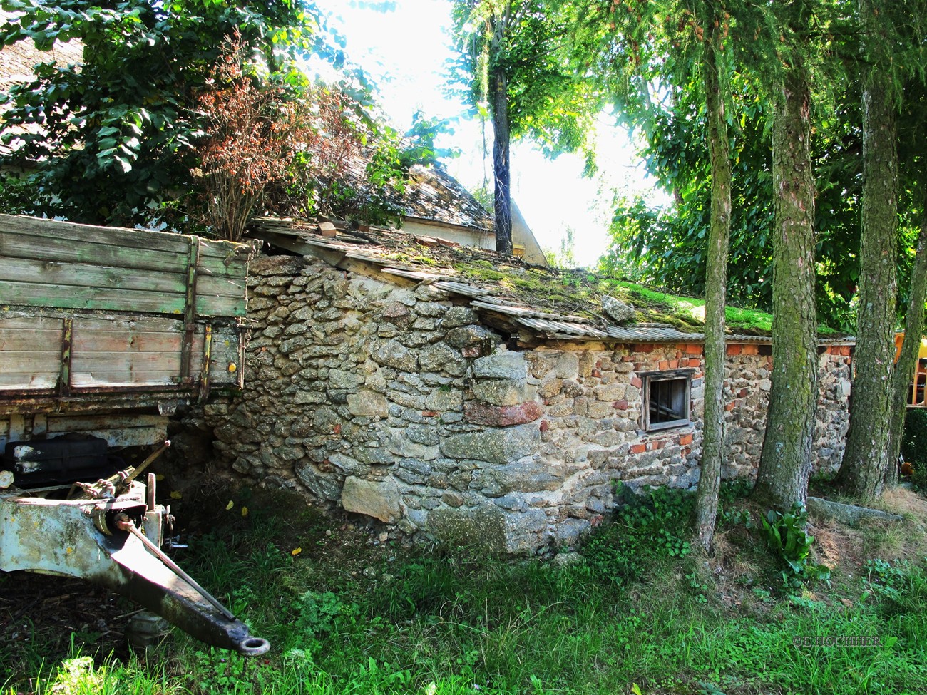 Altes Wirtschaftsgebäude in Hollenstein bei Kirchberg am Walde