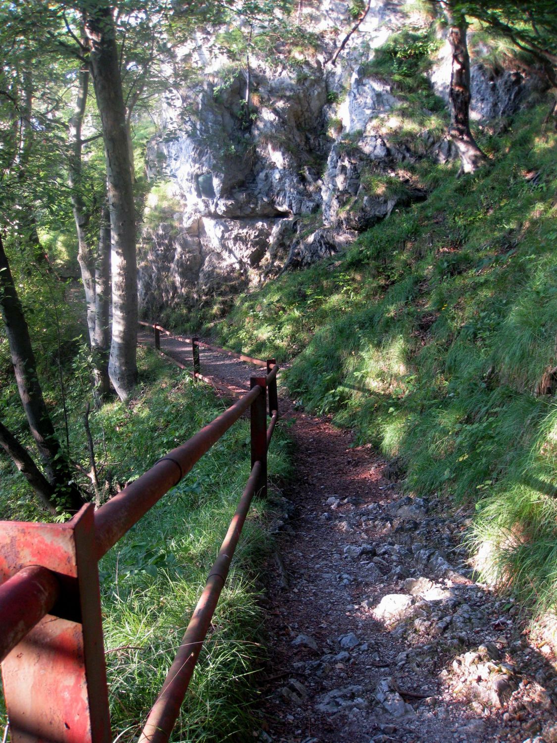 Am Weg zum Jungfernsprung, Burgruine Gösting, Graz