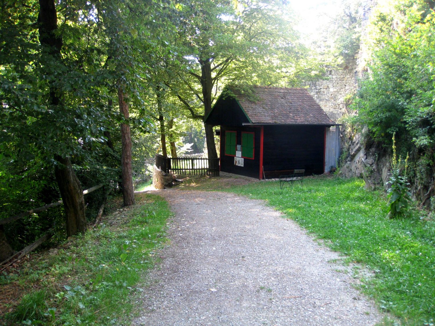 Am Weg zur Burgruine Gösting, Graz