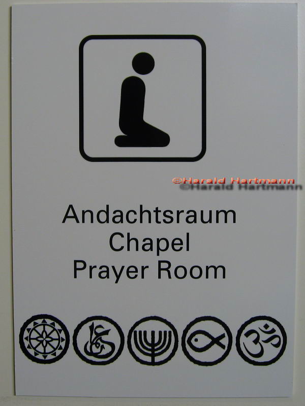 Andachtsraum Flughafen Wien 1/4