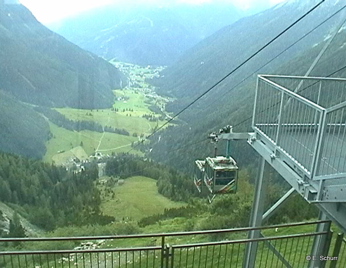 Ankogel-Hochgebirgsseilbahn / Kärnten / Österreich