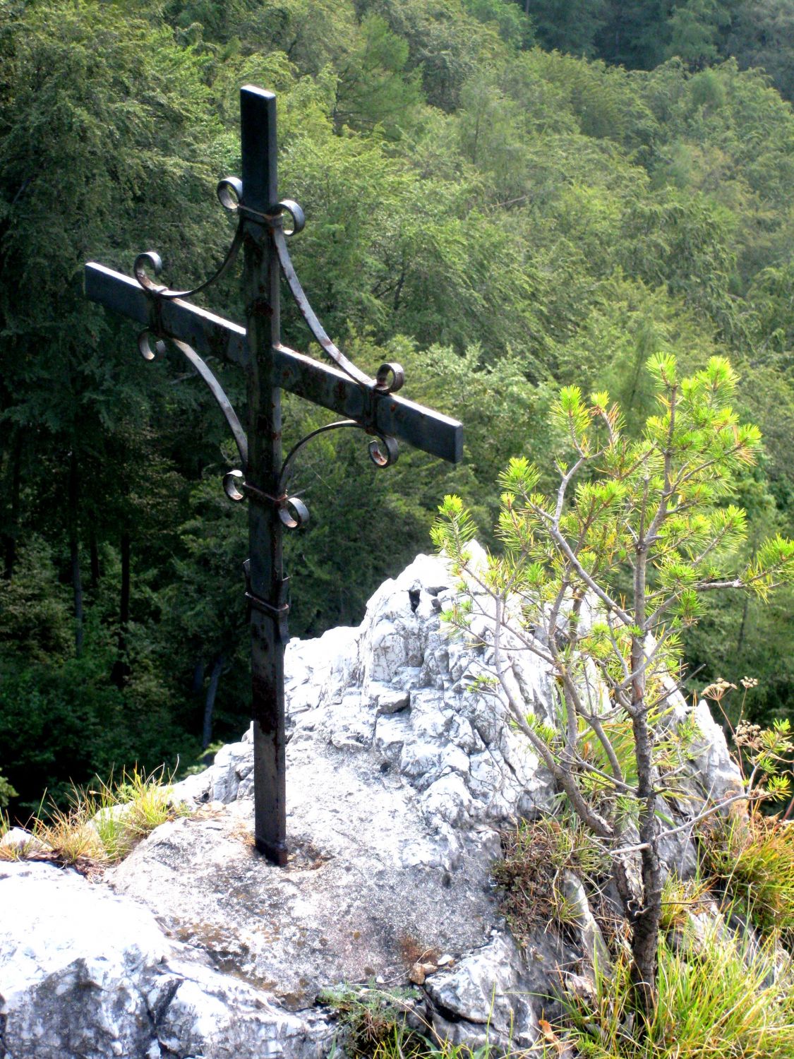 Annakreuz, Jungfernsprung Burgruine Gösting, Graz