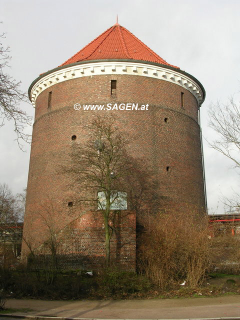 Ansicht Turmbunker hamburg-Barmbek