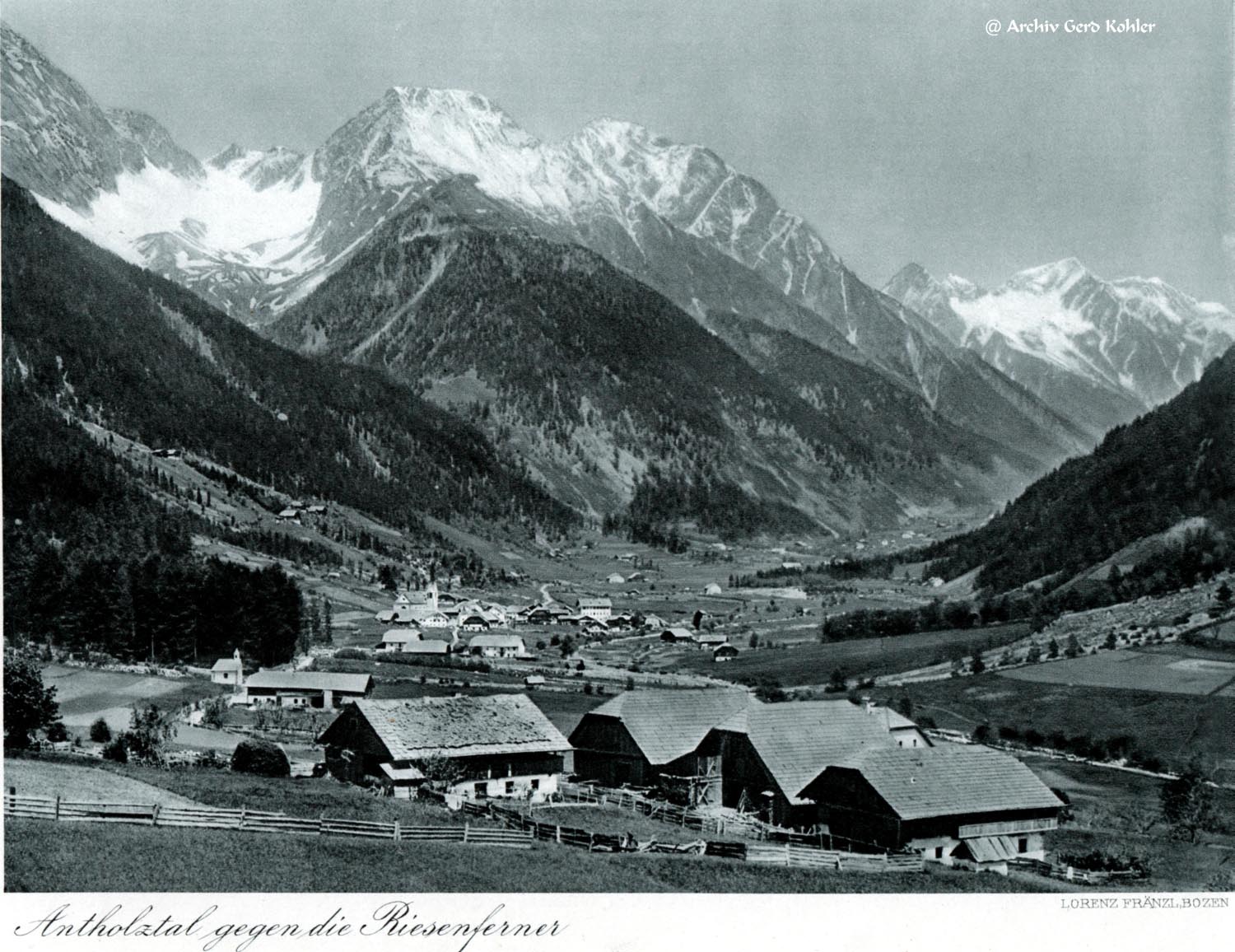 Antholzertal 1932