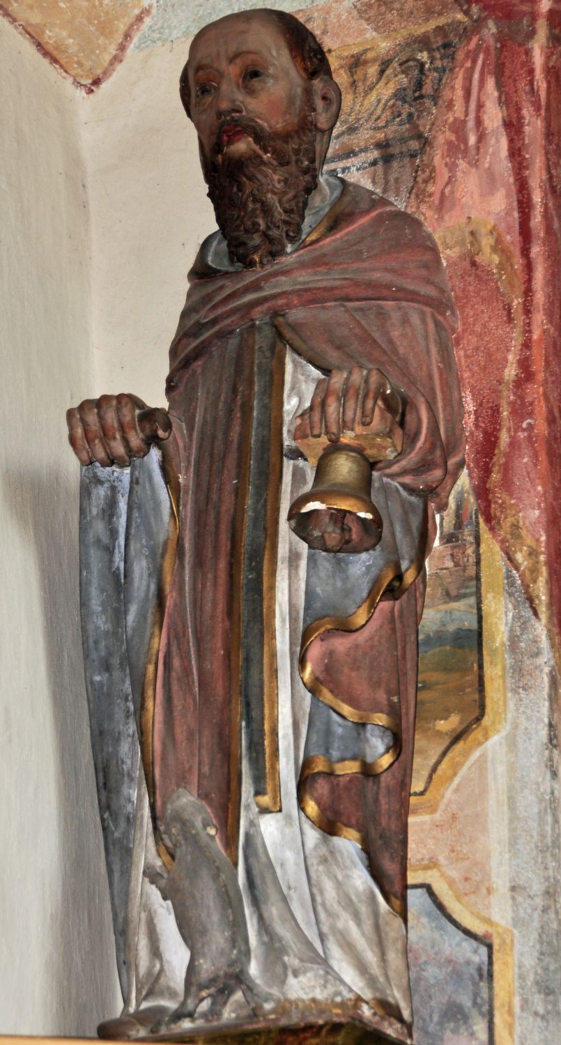 Antonius Eremit in der Pfarrkirche von Pürgg