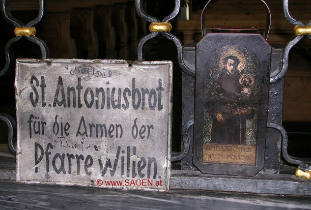 Antoniusbrot - Wiltener Basilika