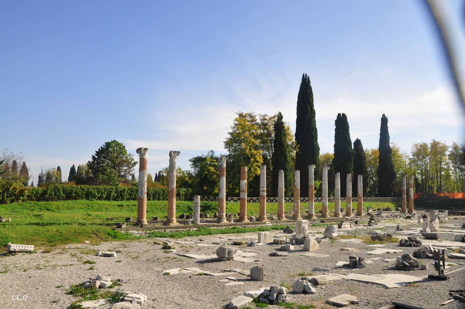 Aquileia - Hindernisse für Fotografen