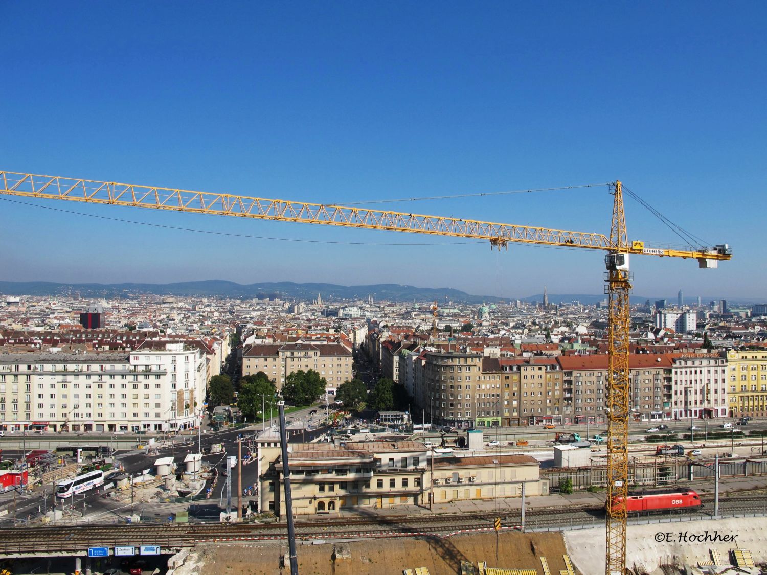 Arbeitsplatz mit Aussicht