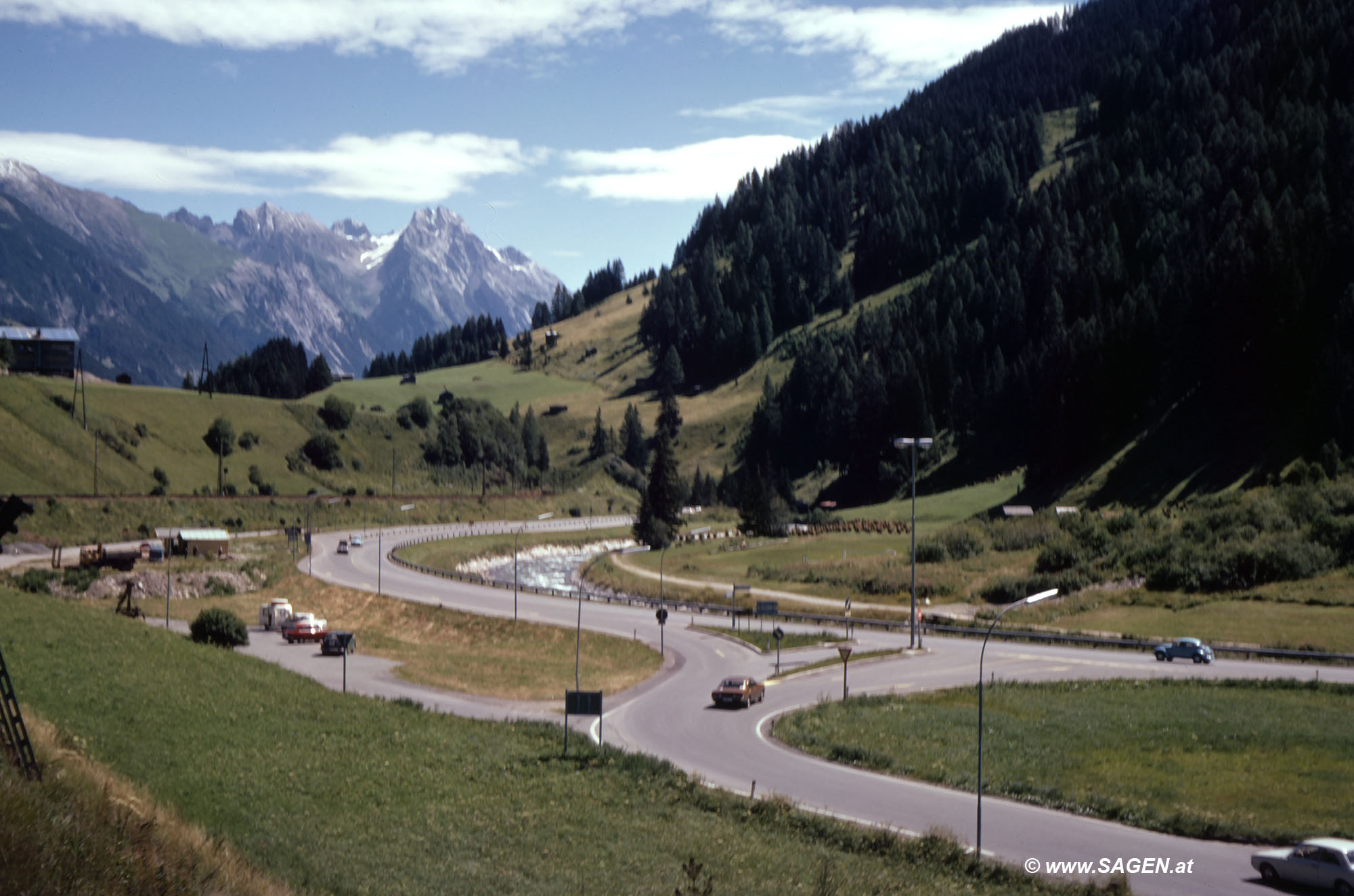 Arlbergbahn bei St. Anton