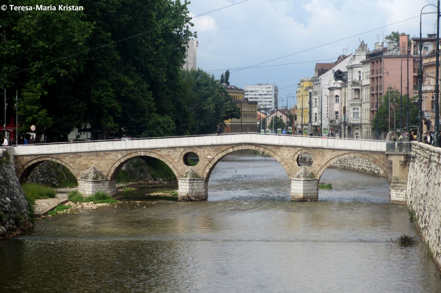 Attentat von Sarajevo- die Lateinerbrücke